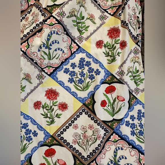 Boden Placement Print Wild Bluebell Blouse - Picture 10 of 13